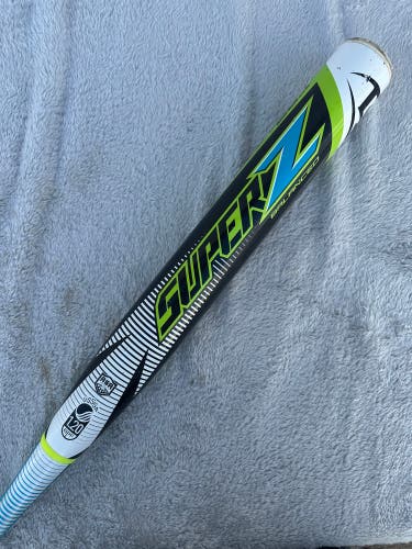 Black Louisville Slugger SuperZ Bat (-8) Composite 26 oz 34" (Used)
