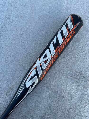 Black 2013 Worth Storm Alloy Bat (-13) Alloy 16 oz 29" (Used)
