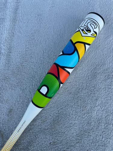 White Louisville Slugger Diva Alloy Bat (-11.5) Alloy 17.5 oz 29" (Used)