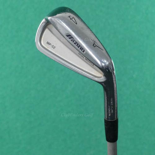 Mizuno MP-52 Dual Muscle Forged Single 4 Iron ACCRA Dymatch 80i Graphite Stiff