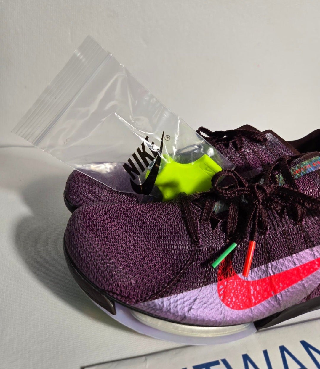 Nike Victory 2 Faith Kipyegon Purple-Red Spikes Track Size  display picture 1