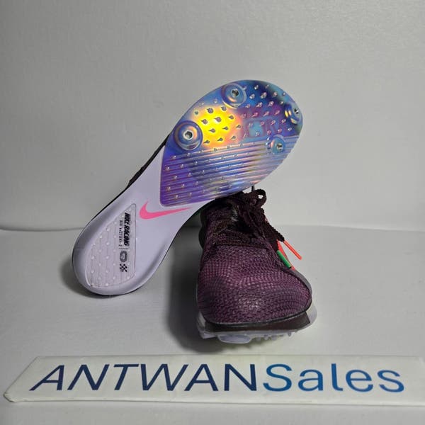 Nike Victory 2 Faith Kipyegon Purple-Red Spikes Track Size 