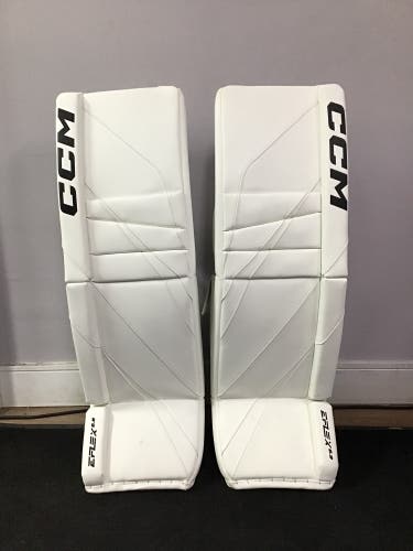 New 35" 2023 CCM Extreme Flex 6.9 Regular Goalie Full Set All White