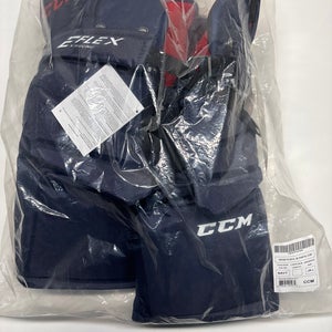 CCM Extreme Flex 1.5 Hockey Goalie Pants Junior Large Navy Blue