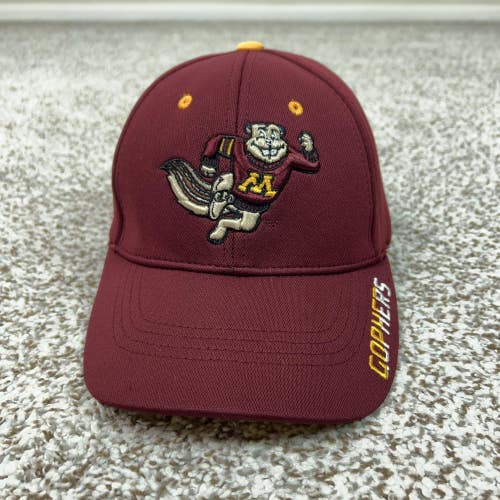 Minnesota Golden Gophers Hat Cap Strap Back Mens One Size Red NCAA Captivating