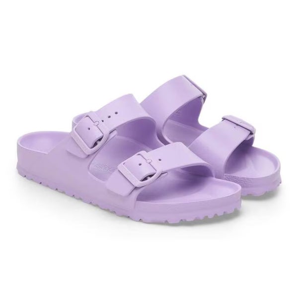 Birkenstock Arizona Eva Sandals Women's US 8 Crocus Purple Slip-On Slide VER1484
