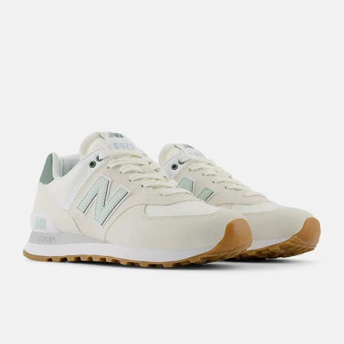 New Balance 574 WL574CGR Sneakers Women's US 7.5 Sea Salt Lifestyle Shoes MEW126