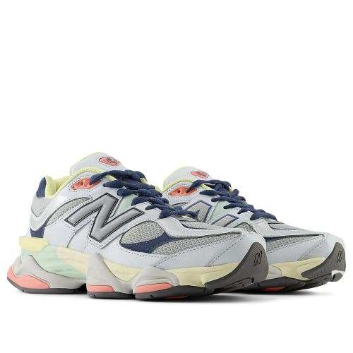 New Balance 9060 U9060TMB Sneakers Men's US 9 Gray Yellow Lifestyle Shoes MEW125