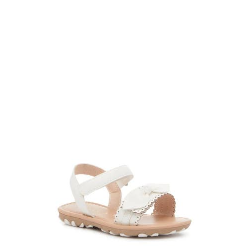 Kelly & Katie Lil Willa Sandals Toddler US 8 White Adjustable Strap VER1485
