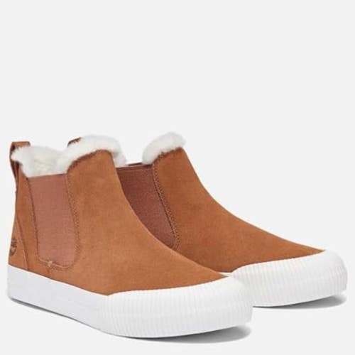 Timberland Skyla Bay 2.0 TB0A2AEWEIZ Boots Women Brown Warm Lined Chelsea MEW113