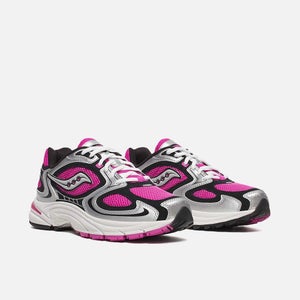 Saucony Grid Jazz 9 S70899-7 Sneakers Men 6.5 Pink Silver Lifestyle Shoes MEW115