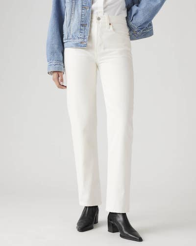 Levi's Wedgie Jeans Women's 31X28 In The Clouds Denim Straight Leg Ankle JDM2639