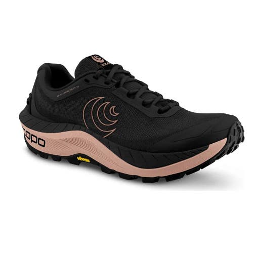 Topo Athletic MTN Racer 3 Sneakers Women's 8.5 Black Trail Running Shoes VER1447