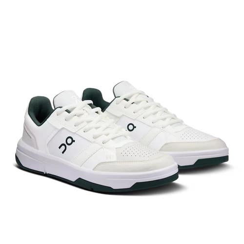 On The Roger Clubhouse 3WF10432924 Women 6 White Evergreen Lifestyle Shoes MEW80