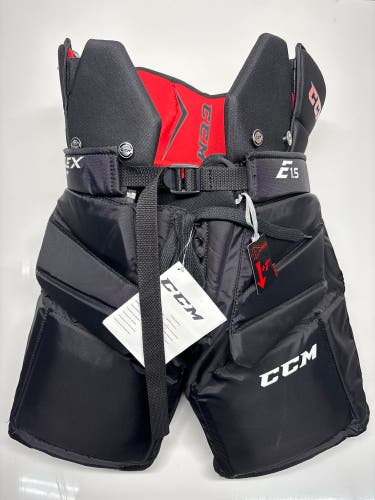 CCM Extreme Flex 1.5 Hockey Goalie Pants Junior Large Black