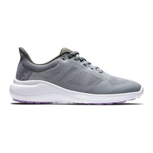FootJoy Flex 95766 Sneaker Women's 9 M Gray Lace-Up Spikeless Golf Shoes MEW57