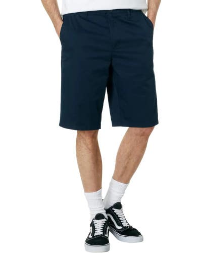 O'Neill Redwood Walkshorts Men's 31 Navy Flat Front Relaxed Fit Chino DDR2541