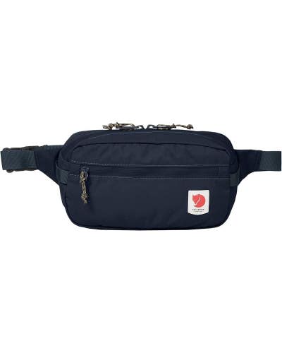 Fjallraven High Coast Belt Bag Unisex One Size Black Adjustable Straps DDR2282