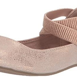 Blowfish Malibu Pixi-K BF-6941K Flat Girls 5 Rose Gold Crisscross Strap RHS7580