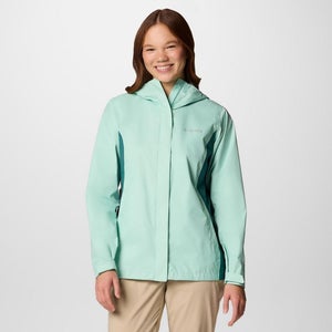 Columbia Arcadia II Jacket Women's S Spray River Blue Omni-Tech Full Zip JDM2645
