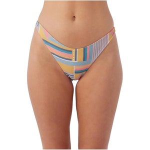 O'Neill Art Geo Flamenco Bottom Women's XS Multicolor Stretch Swimwear DDR2322