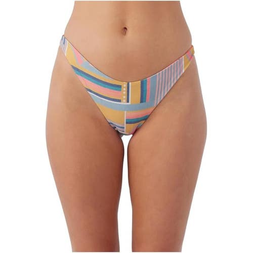 O'Neill Art Geo Flamenco Bottom Women's XS Multicolor Stretch Swimwear DDR2322