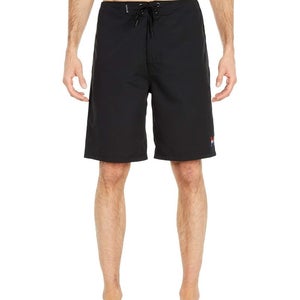 Hurley One Only 2.0 21 Board Shorts Men's 36 Black Drawstring Swimwear DDR2208