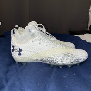 Men's Size M 10.5 (W 11.5) Under Armour Spotlight MC Mid Top Molded Cleats (New)