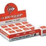 DUNLOP Progress Squash Balls 1 Dozen -