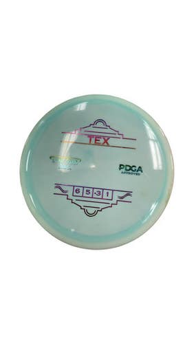 Used Lone Star Disc TEX Disc Golf Driver Carolina Blue 166g 11859-S000028587