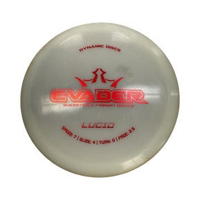 Used Dynamic Discs EVADER Disc Golf Driver White 174g 11859-S000028592