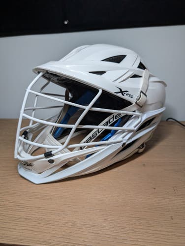 White Cascade XRS Helmet (Used)