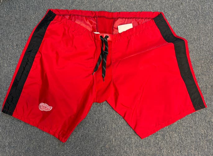 Detroit Red Wings Reverse Retro Goalie/XXL CCM Pant Shell Pro Stock (New)
