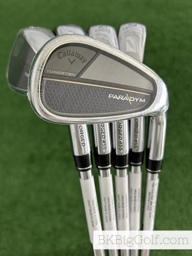 NEW Callaway Paradym Iron Set 6-P / NS Pro Zelos 70 Stiff