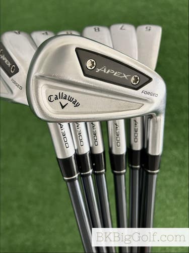 Callaway Apex Ai300 24 Forged Iron Set 5-A / Recoil 70 Regular Graphite