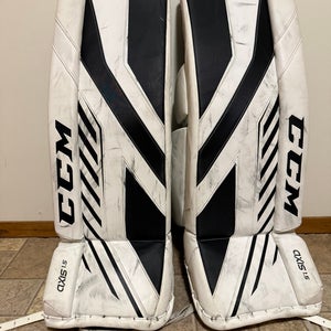 28" CCM Axis 1.5 Goalie Leg Pads (Used)