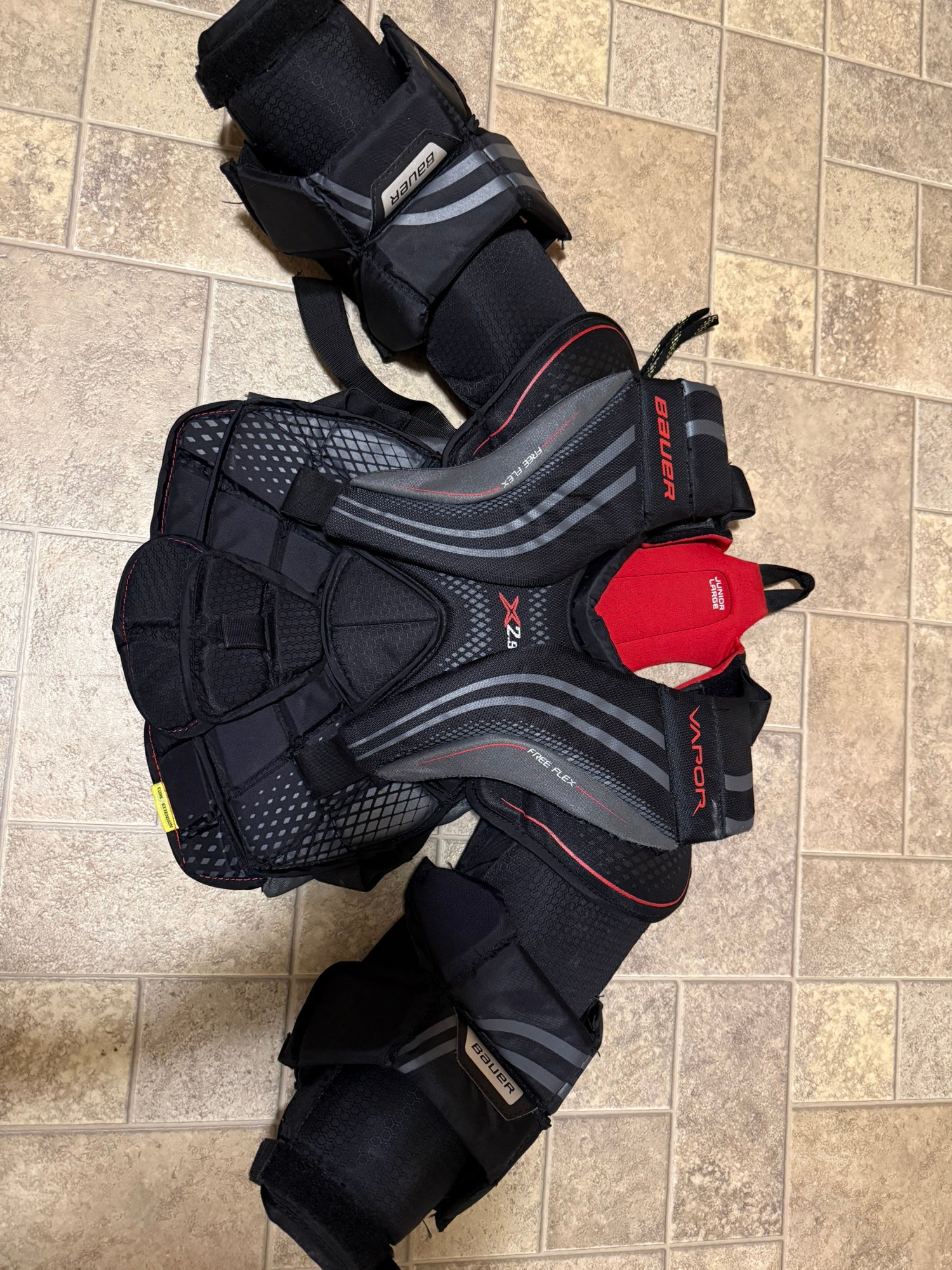 Bauer S19 X2.9 ゴーリー チェスト プロテクター JR L PROTECTOR CHEST 