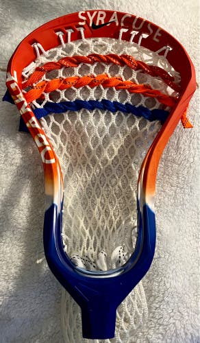 Nike vapor pro mens lacrosse Head (New) custom dyed Syracuse theme