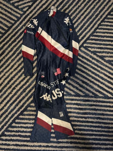Men's US Ski Team Large Ski Suit (Used) FIS Legal