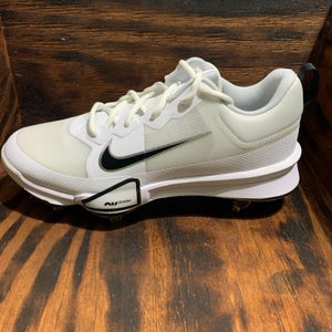 Nike Force Zoom Trout 9 Pro Metal FB2907-102 Cleats Men’s 9.5 White