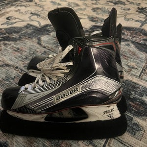2017 Bauer Vapor 1X Hockey Skates Regular Width Pro Stock 10 (Used)