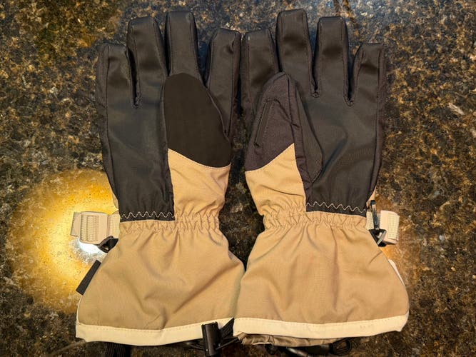 Brown Medium Adult Unisex Gloves (New)