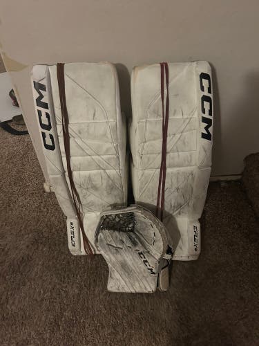 33" CCM EFlex 6 Regular Goalie Full Set (Used)