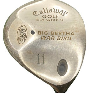 Callaway Big Bertha Ely Would 11 Wood 27* RH Gems Ladies Graphite 39.5" New Grip