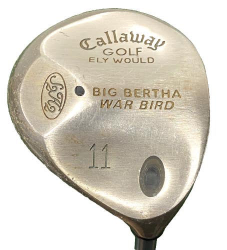 Callaway Big Bertha Ely Would 11 Wood 27* RH Gems Ladies Graphite 39.5" New Grip