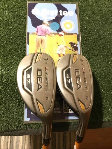 Adams Idea A7 PNT Hybrids Set (3H & 4H) Seniors 85 Series HY AxivCore Graphite