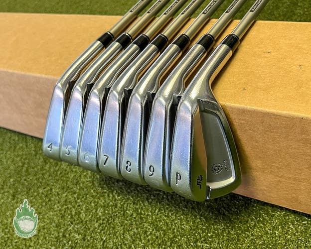 Used Miura Giken CB-1006 Irons 4-PW Tour AD 65g Regular Flex Graphite Golf Set