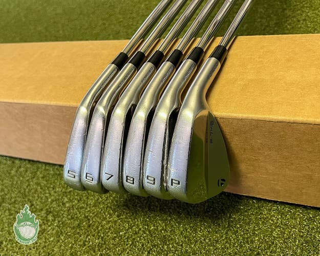 Used TaylorMade P-7CB/P-7MB Forged Irons 5-PW X100 Extra Stiff Steel Golf Set
