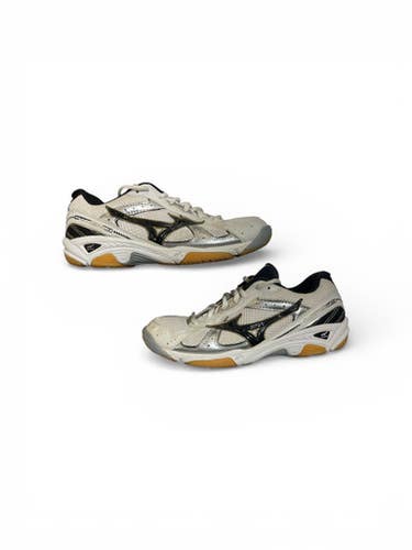 Used Mizuno VB Shoes Junior White Junior 05 11873-S000232081