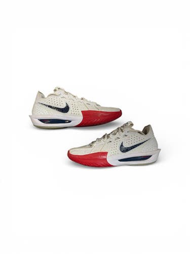 Used Nike GT 03 CUT Basketball Shoes M White/Red/Navy Senior 10 11873-S000232531